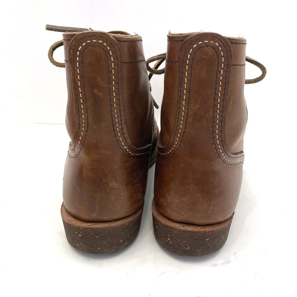 Red Wing Iron Ranger 8111 Amber Harness Work Boots Mens 7D EU 39 Nitrile Sole